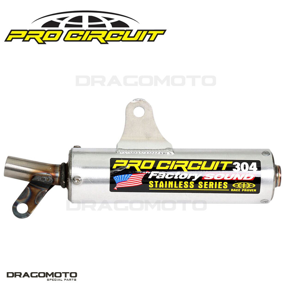 Pot d'échappement Pro Circuit 304 SS89080-304 booste la puissance de la RM 85