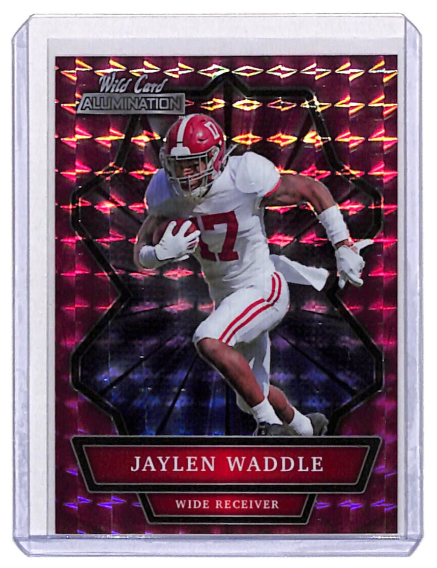 Jaylen Waddle Wild Card Alumination #ABC12 Base