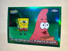 2025 Topps Chrome SpongeBob The Inner Machinations Of My Mind Are An Enigma Kelp