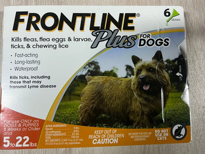 𝗙𝗥0𝖭TLINE Plus For Dogs 6Doses  Fast Shipping