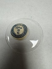 Vintage VTF Pocket Watch Mineral Crystal Round Domed 35.00mm 15 8/16 11 6 Clear