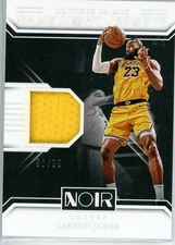 2024 PANINI NOIR #GNJ-LBJ LeBRON JAMES GAME NIGHT GAME USED PATCH /99