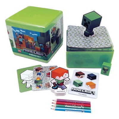 Merkloos / Sans Marque Minecraft gumset