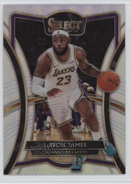 2019-20 Panini Select Premier Level Silver Prizm LeBron James #173 8iv