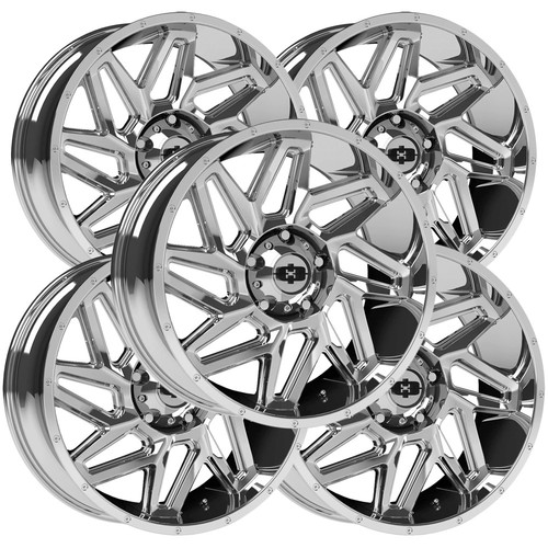 (Set of 5) Vision 361 Spyder 20x12 5x5
