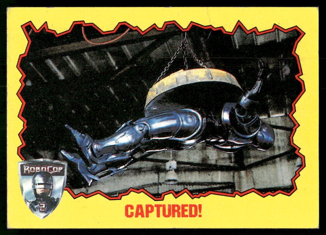 1990 Topps RoboCop 2 #44 Captured!