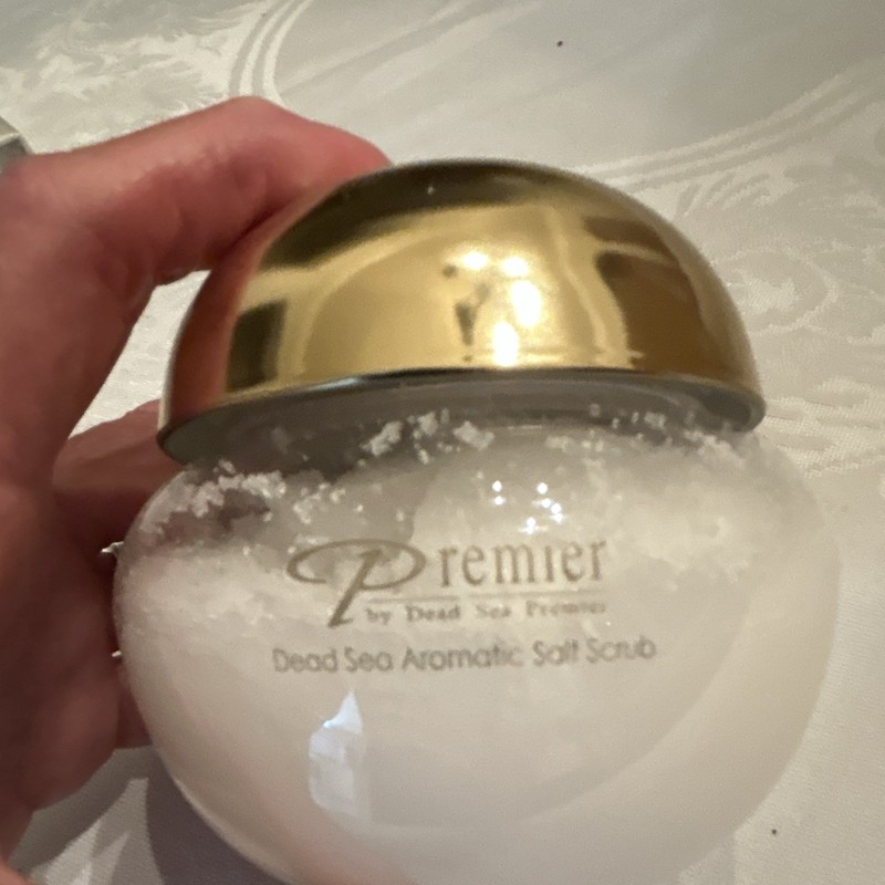 Premier Dead Sea Aromatic Salt Body Scrub w/ Dead Sea Salt, Exfoliation