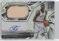 2016-17 Panini Spectra Rookie Jersey Auto /300 Thon Maker #105 Auto 2j2