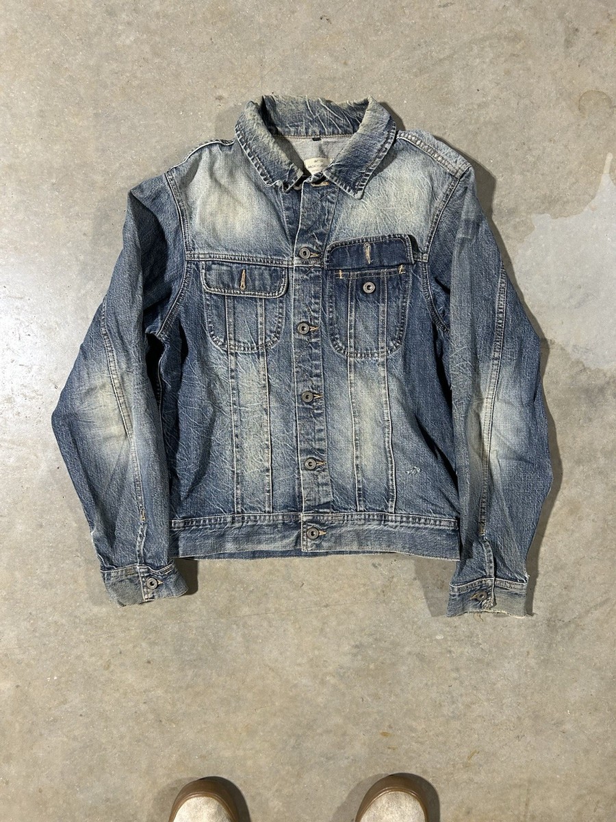 Y2K Jack And Jones Denim Vintage Fit Jacket Size Medium | eBay