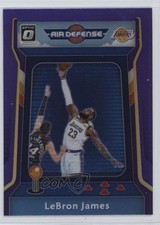 2020-21 Panini Donruss Optic Air Defense Purple Prizm LeBron James #3 1cc0