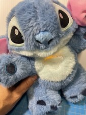 STITCH Rhythmic Breathing Anxiety Relief, Musical, Soft Lights 9" Plush Doll