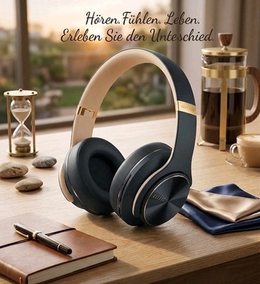 DOQAUS Bluetooth Kopfhörer kabellose OVER Ear, [Bis zu 52 Std] HiFi Stereo