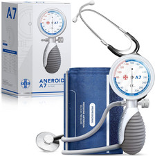 ® Sfigmomanometro Manuale Professionale Aneroide Modello Palmare per Adulti Con 