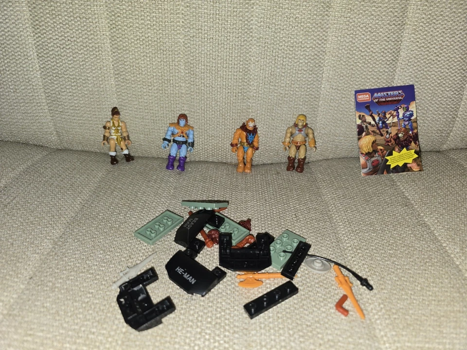 Lot 4 HE-MAN Skeletor MOTU MEGA CONSTRUX Masters of the Universe figure TOYS #22 - Image 3 of 4