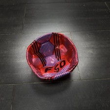 Red, PBUK Football Training Ball Genuine Top PU-Leather Quality Football