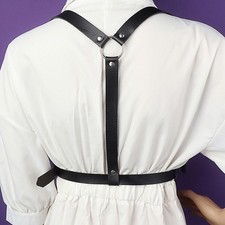 Women Fashion Harness Chest Harness Corset Leather Lingeire Suspenders For Women