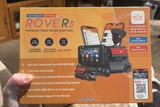 ROVE R3 Dash Cam 2023, 3-Channel Touch Screen Car Dash Camera With Suction Mount