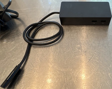 Microsoft Surface Docking Station Model 1661 Black USB 3.0 Mini DP Ethernet
