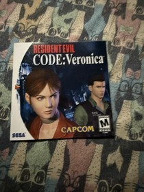 Resident Evil-CODE: Veronica (Sega Dreamcast,2000)CIC w/Manual/2CD's