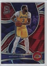2021-22 Panini Spectra Asia Red Prizm Anthony Davis #18 0l8y
