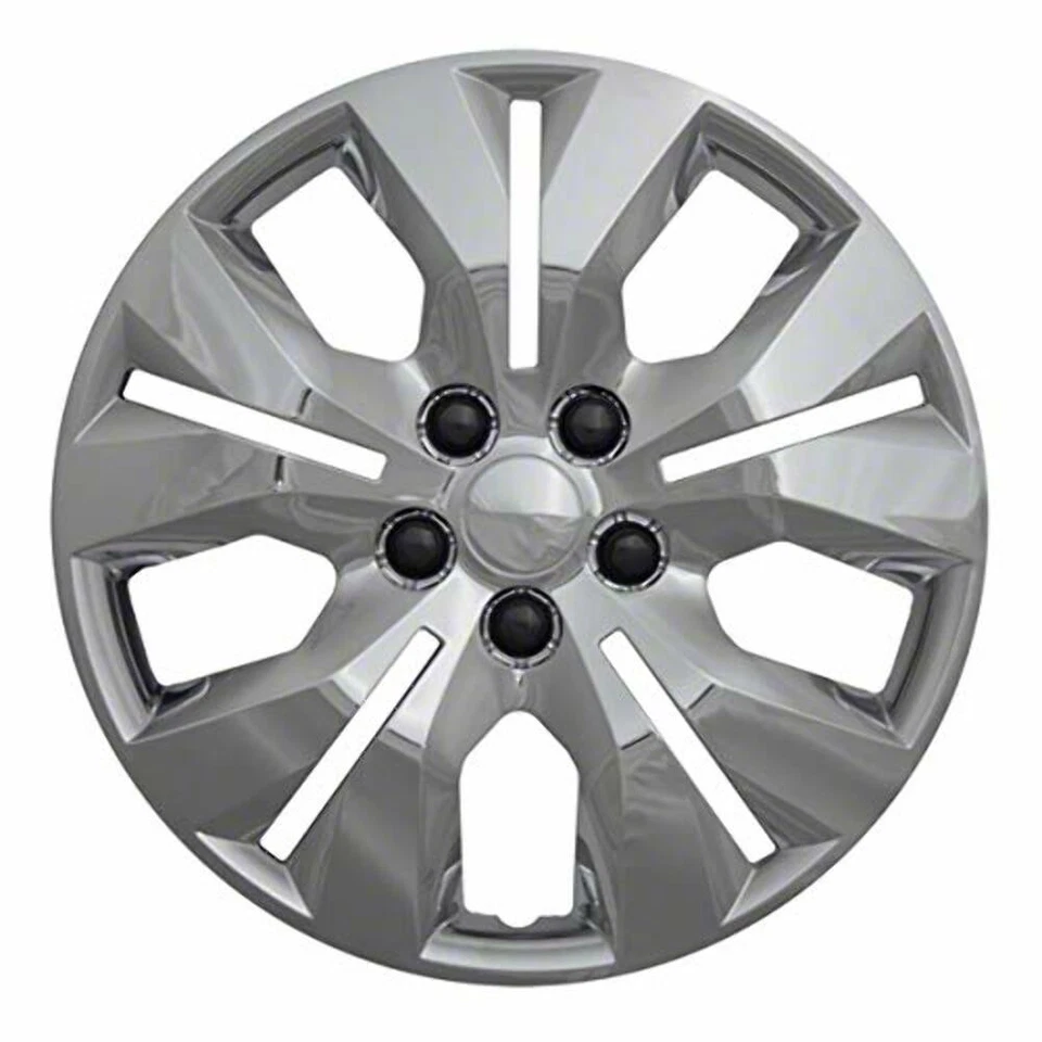 Set of 4 Hubcaps 16 inch Chrome ABS Wheel Covers for 2012 - 2015 Chevrolet Cruze - Image 4 of 4