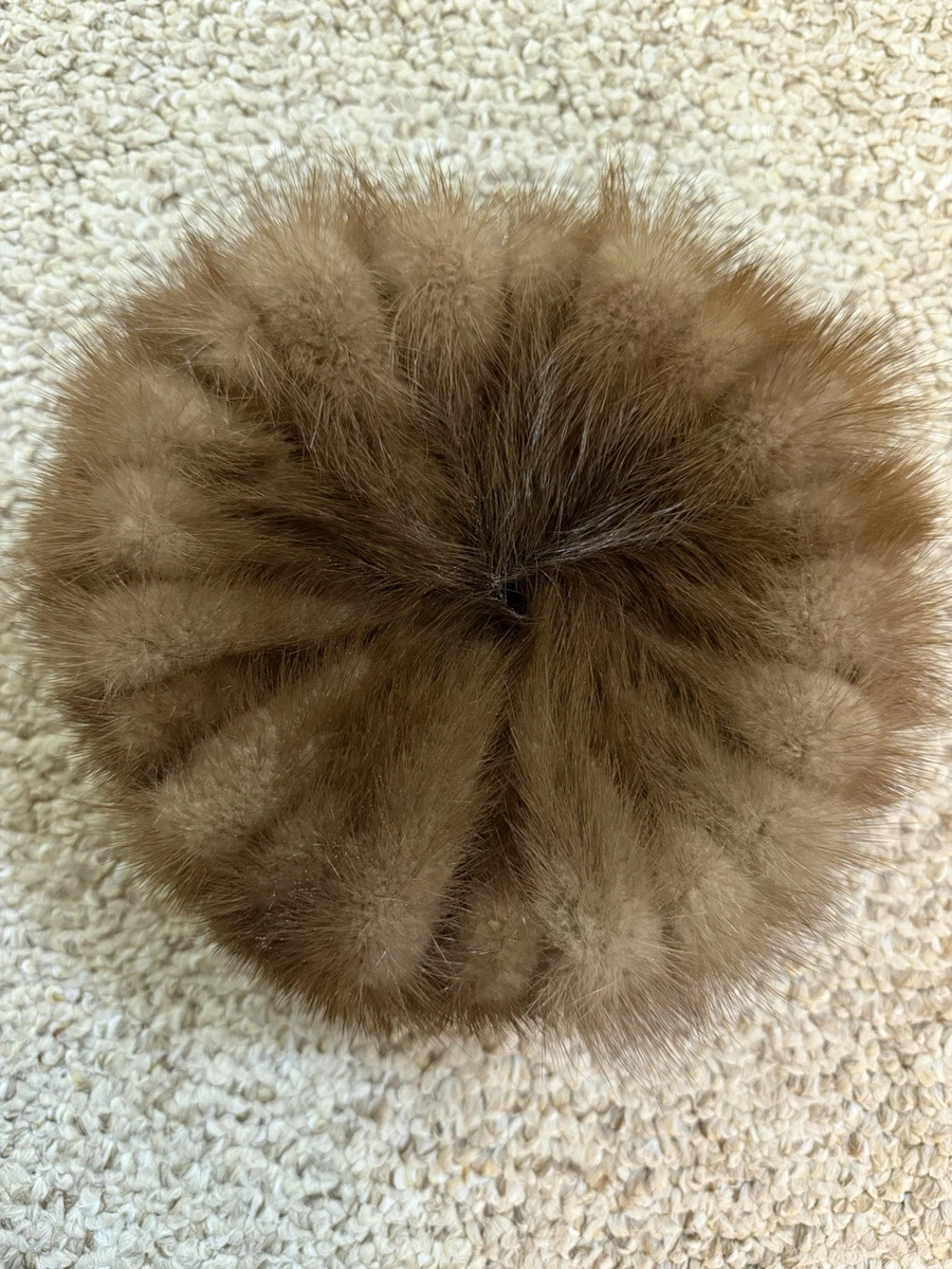 Vintage Mink Hat In Women