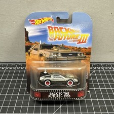 Hot Wheels - BACK TO THE FUTURE 1955 Time Machine- DeLorean Retro Ent 1:64 A3