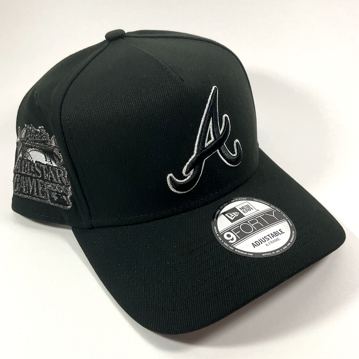 ? NEW ERA ATLANTA BRAVES 9FORTY SNAPBACK HAT ? New Era Atlanta Braves 9Forty A-Frame Snapback Hat – DTLR main image 3