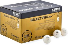 Tischtennisball Wettkampf - GEWO Select Pro Tischtennis Bälle 3 Sterne, ITTF