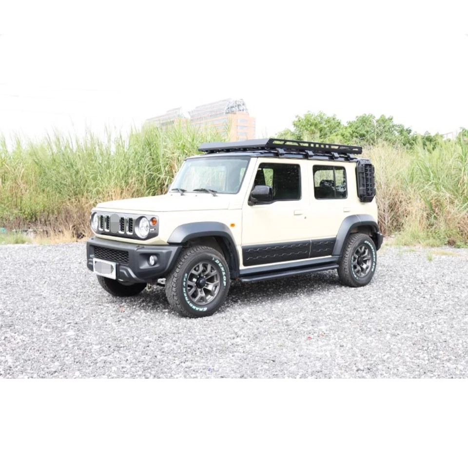 Black Exterior Window Extension Frame Escape Board for Suzuki Jimny 4Door 2023+ - Image 3 of 4