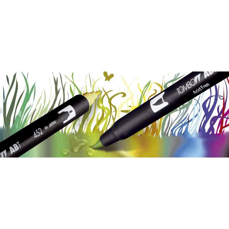 Tombow ABT feutre dessin double pointe pastel pour réussir vos dégradés