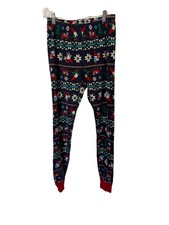 Hanna Andersson Gnome Sweet Gnome 100 Organic Holiday Pajama Pants, Size Medium