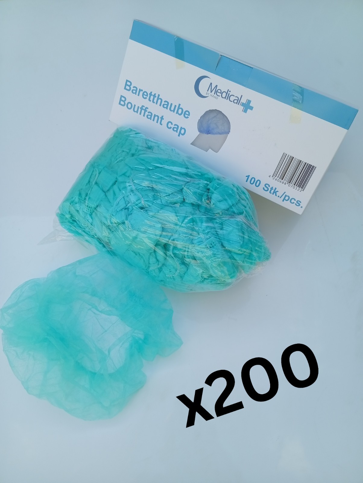 Redes para el cabello 200 verdes SIN LÁTEX SPRAY bronceado no tejido salón belleza catering