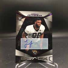 Jordan Jefferson 2024 Panini Black Royal Auto 158 #/99 Jaguars Rookie