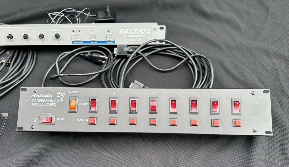American DJ SC-8FC, RP-8 Remote A/C relay Full Power Switching system + Xtra! - Image 2 of 4