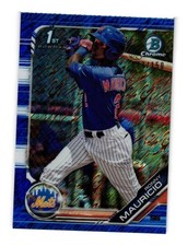 2019 Bowman Chrome Prospects Blue - Ronny Mauricio (BCP-107)  Mets  /150