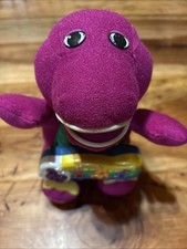 Barney 9" Musical Vintage Fisher Price Stuffed Animal Plush 2001