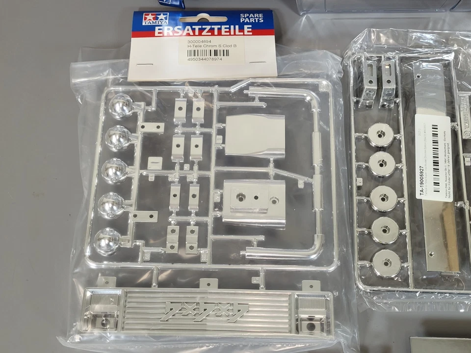 New Rare Tamiya 1/10 R/C Clodbuster Body "Chrome Metallic Edition" - Image 3 of 4