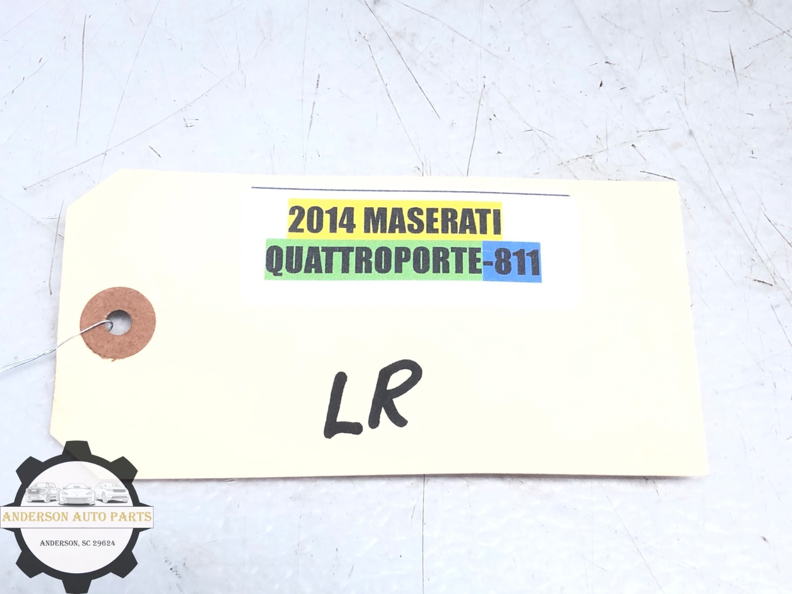 2014-2022 MASERATI QUATTROPORTE LEFT DRIVER REAR BRAKE CALIPER W/PADS OEM