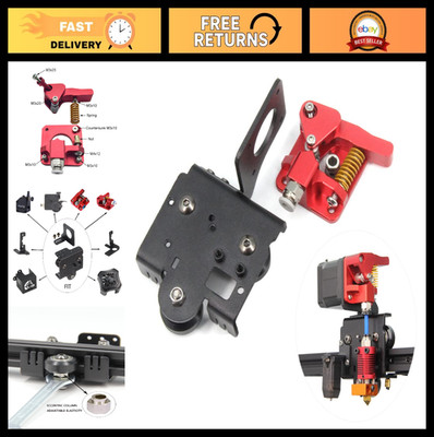 Direct Drive Upgrade Kit for 3D Printers - Aluminum Plate & Dual Gear Extruder,