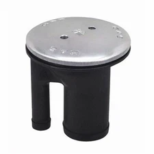 Perko 0541 DPG CHR Combo Gas Fuel Tank Deck Fill-Vent 1-1/2" Hose Chrome Marine