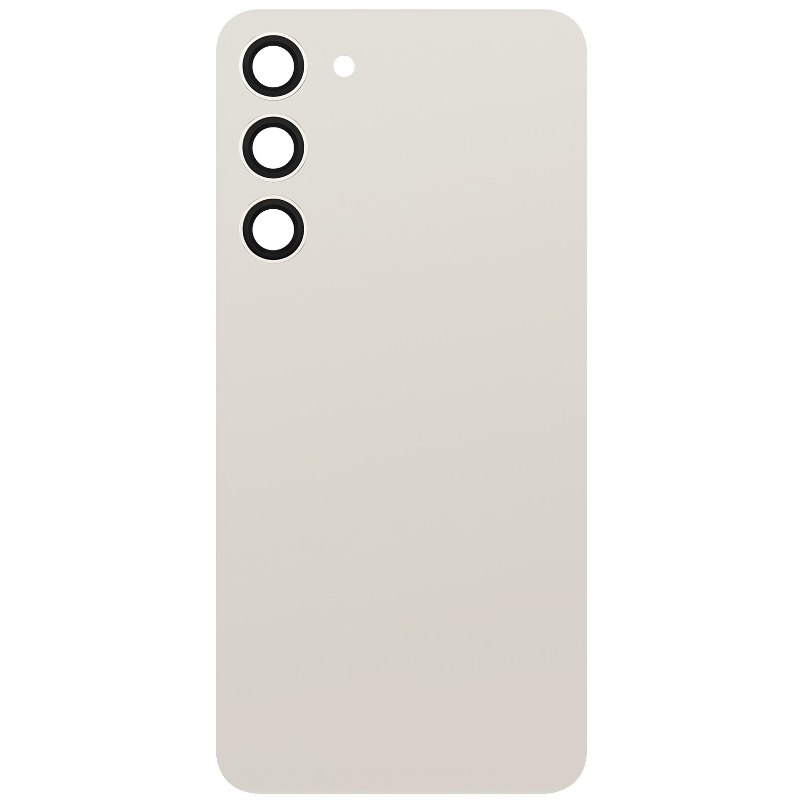Cache batterie de remplacement Galaxy S23 Plus beige Clappio avec adhésif