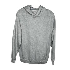 Aerie Gray Pullover Hoodie Sweatshirt Women s Size XS Soft Knit Kangaroo Pocket