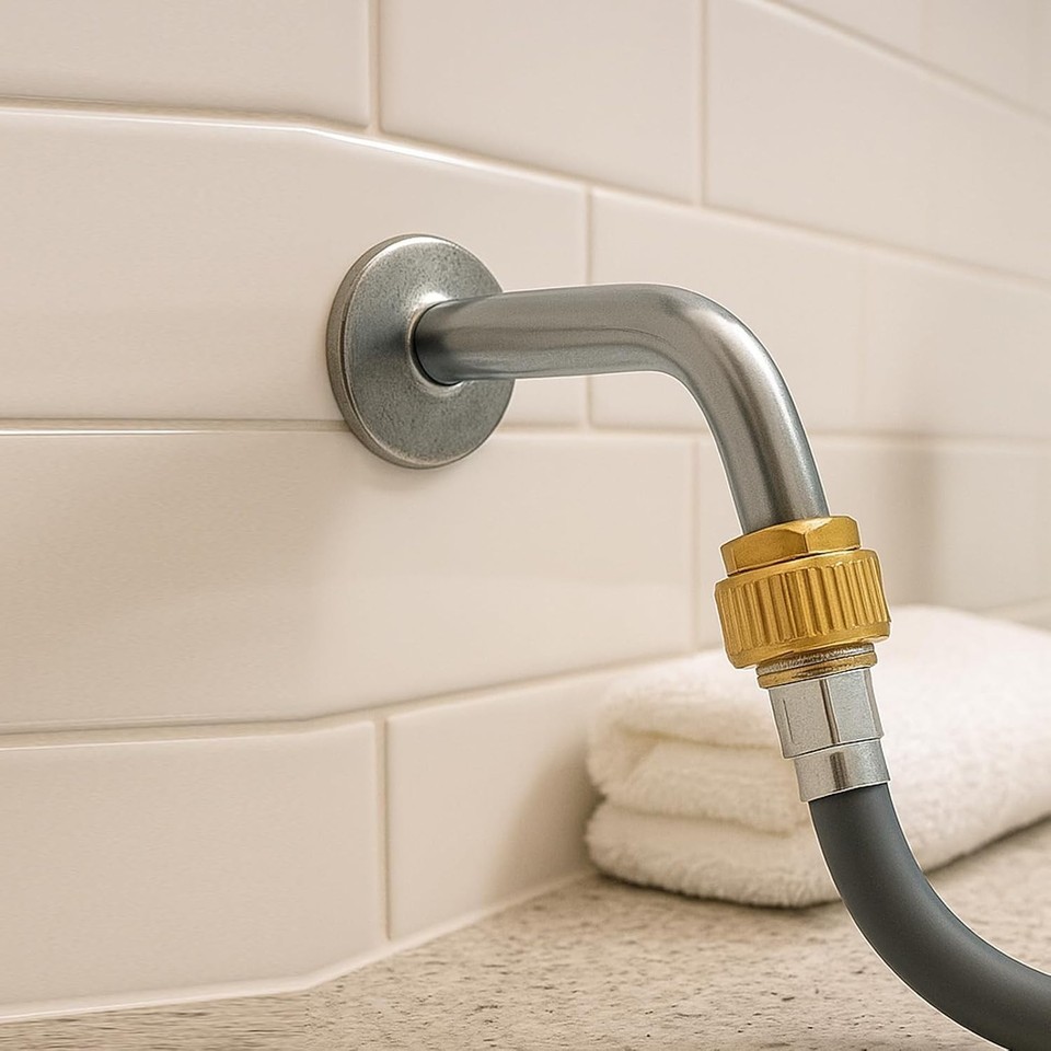 Shower Hose Adapter, Garden Hose Adapter, Shower Head Hose Adapter ...