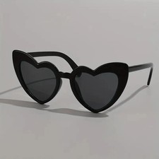 Heart-Shaped Sunglasses   Trendy Retro Fashion Shades for Women  Girls
