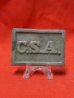 Civil War Confederate CSA Belt Buckle Dug at Ball’s Bluff, Virginia
