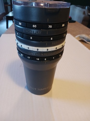 Golf Tally Tumbler Scorekeeper Insulated Drink Tumbler 24oz