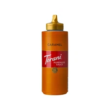 Torani Puremade Caramel Sauce, Authentic Coffeehouse Sauce and Dessert Topping,