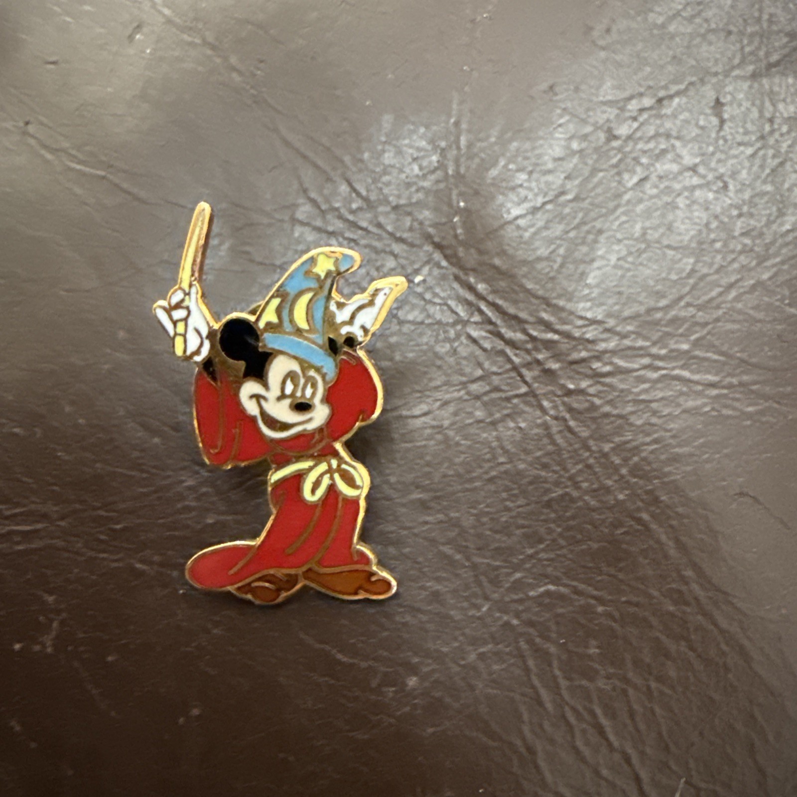 Vintage Walt Disney Fantasia Mickey Mouse Lapel Pin Memorabilia