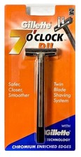 Gillette Trac II Razor Handle - Holds All Trac II Blade Clean Shaving For Men's
